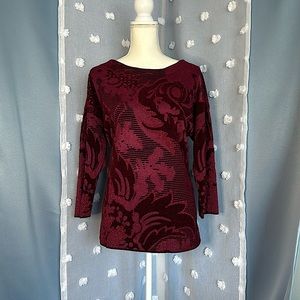 Chico dress top maroon